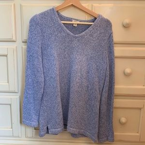 L.L Bean periwinkle sweater